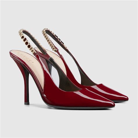 gucci slingback signoria|decollete gucci signoria.